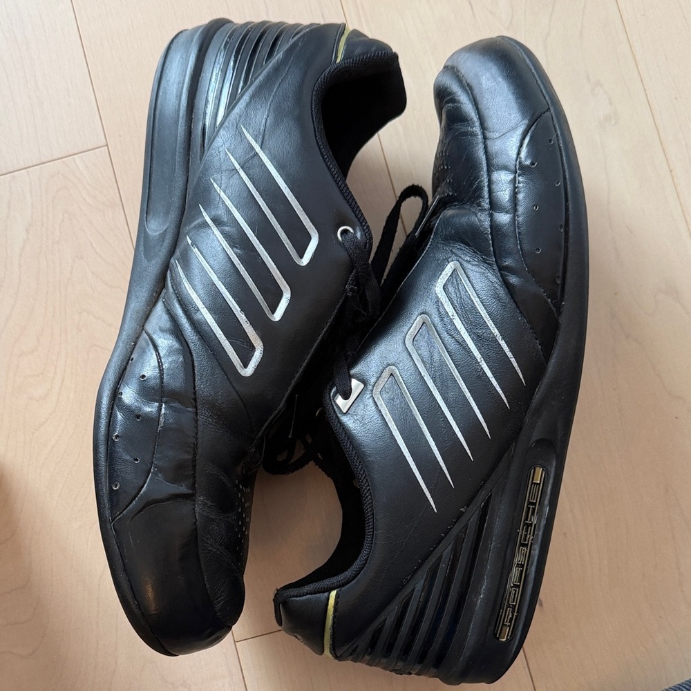 Porsche Design Black, Gold and Silver Men's Athletic Shoes